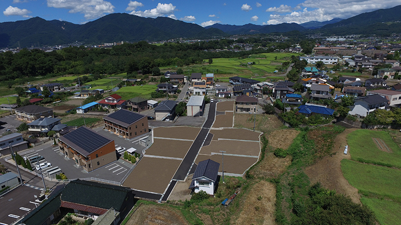 上田蒼久保分譲地写真